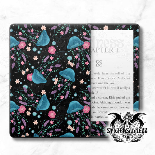 Black Floral Jellies Nautical