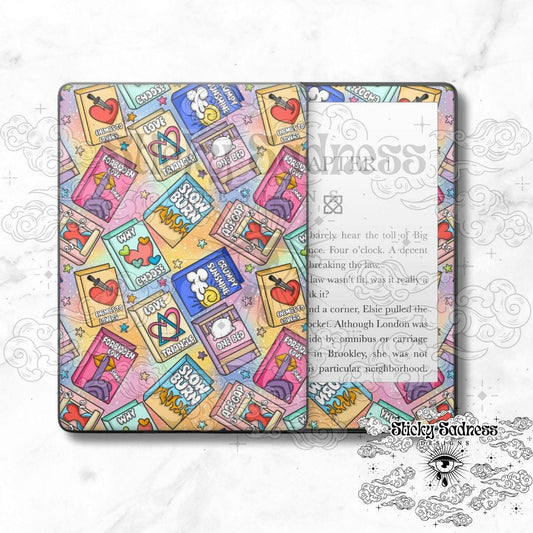 Pastel Bookish Tropes