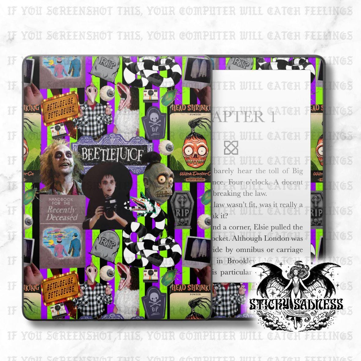 Beetle Dude Collage Cute eReader