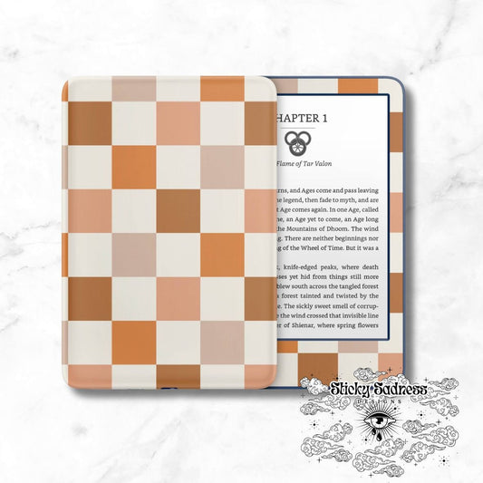 Beige Aesthetic Checkered