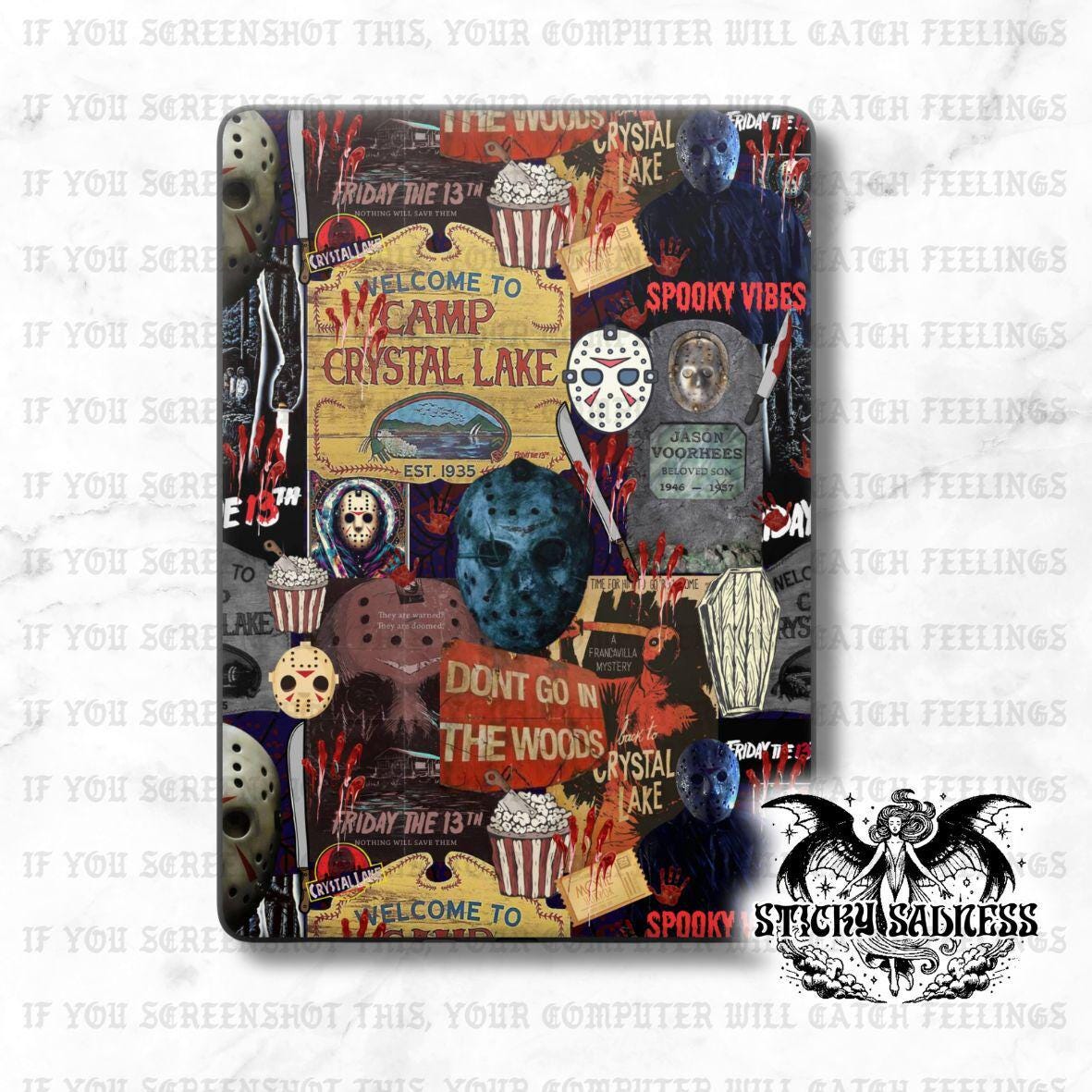 Lets Swim Collage Cute eReader