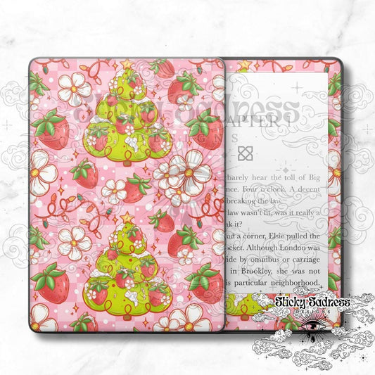 Berry Christmas Tree Cute Pink