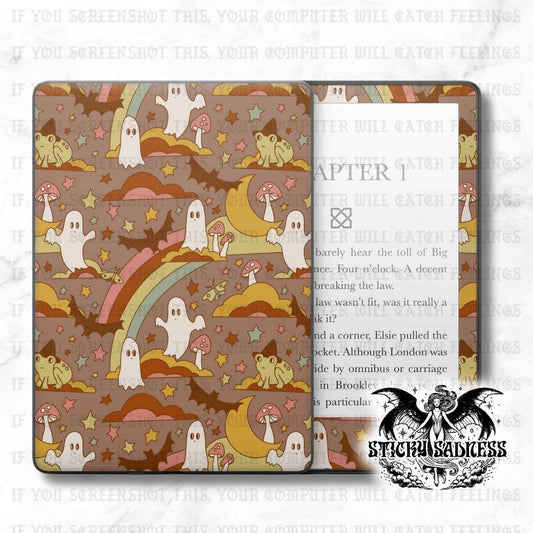 Boho Vintage Halloween Rainbow