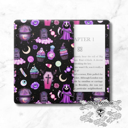 Pastel Goth Print Spooky