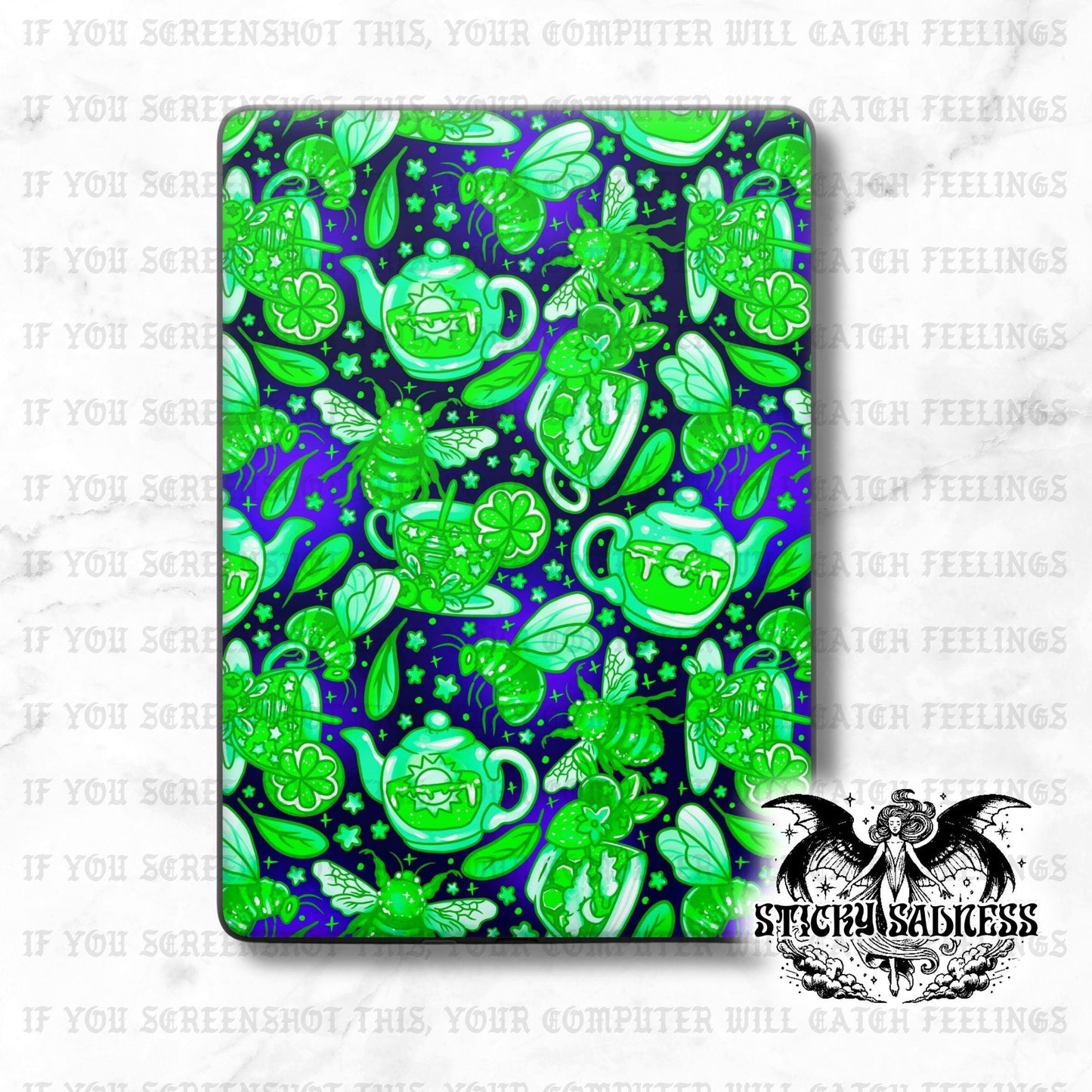 Uranium Glass Tea Porcelain Alt