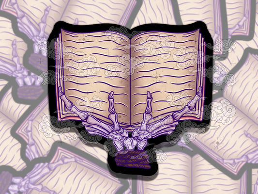 Bound Reader Dark Romance Bookish Smut Waterproof Vinyl Sticker, Gift for Girl Friend, Funny Sticker for Kindle Laptop Water Bottle Journal