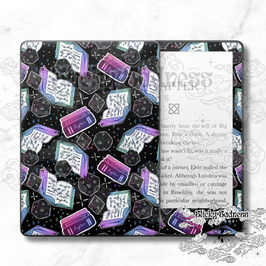 Ombre Book and Dice Cute