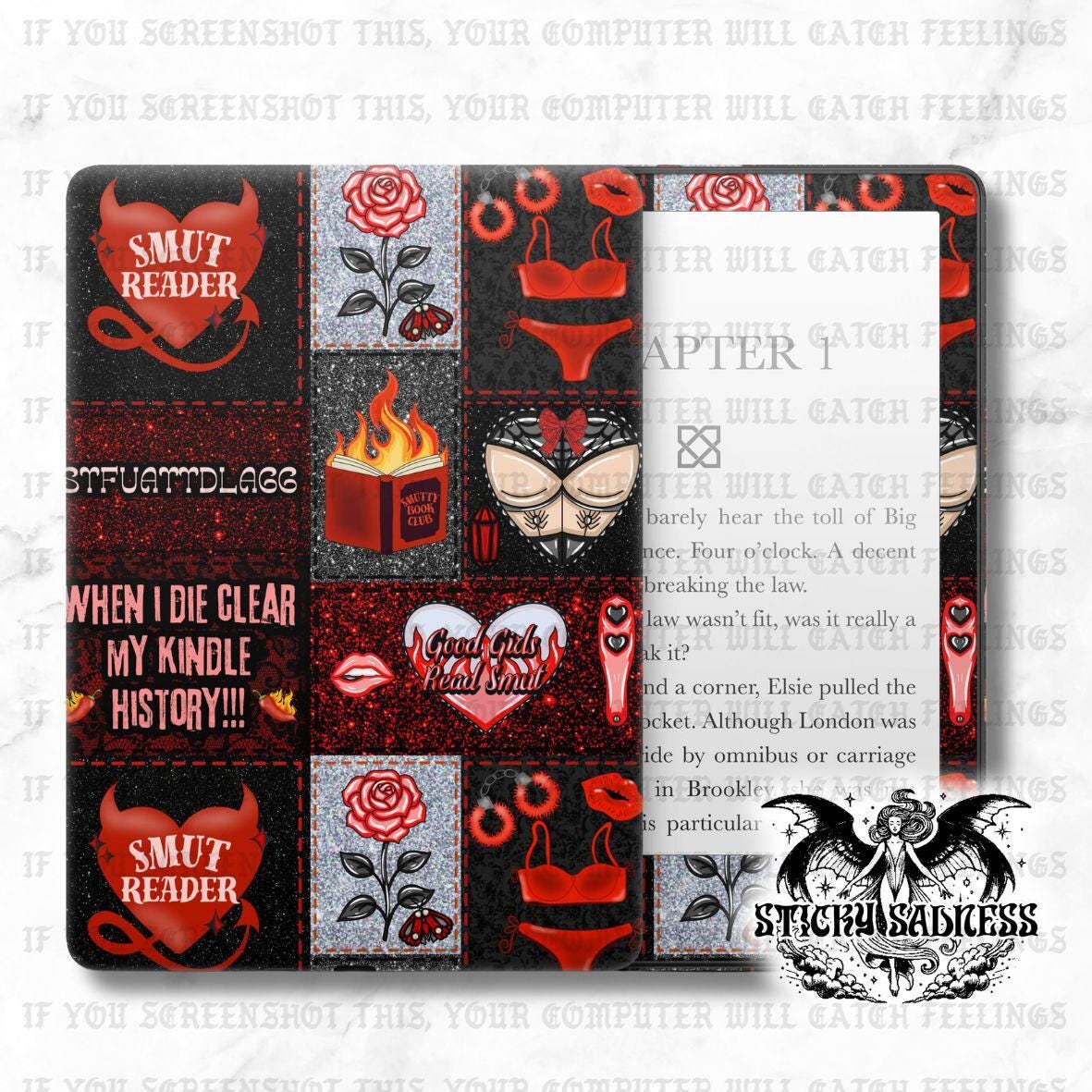 Smut Patchwork Cute eReader