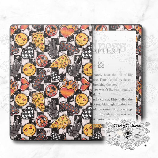 Cooler than Cupid Valentine Insert Skin, Cute Vinyl Wrap for Kindle Kobo iPad Boox Fire, Gift for Valentine Book Lover, BookTok Accessories