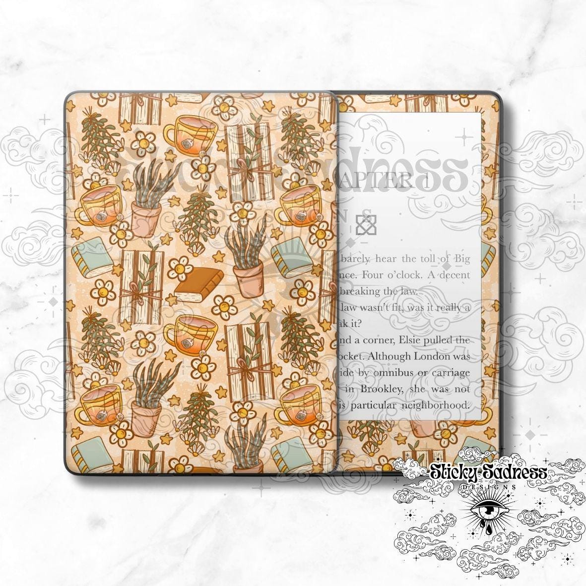 Bookish Botanical Neutral Bookish