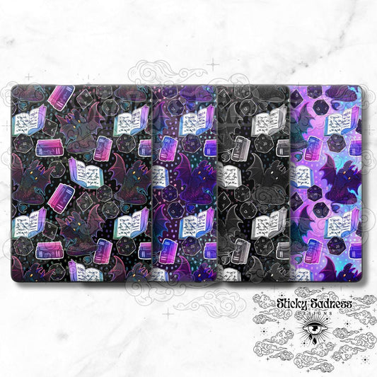 Iridescent Dragon Fantasy eReader Tablet Insert for Kindle Kobo iPad Boox Fire, eReader Insert, eReader Design, Bookish Gift for Booklover