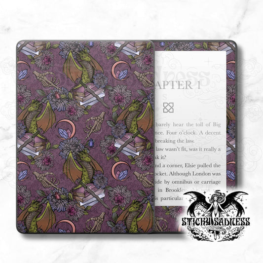Mauve Dragon Reader Bookish