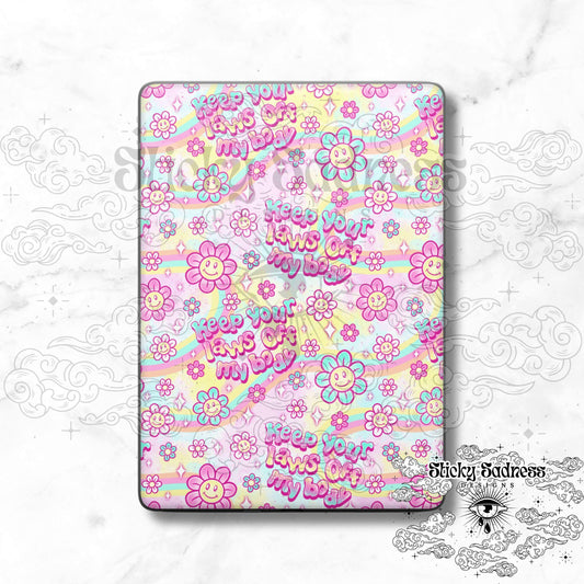 Pro Women Pastel Women's Rights eReader Tablet Insert for Kindle Kobo iPad Boox Fire, eReader Insert, eReader Sticker Design, Bookish Gif