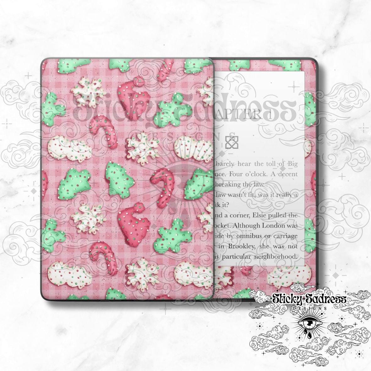 Frosted Xmas Cookies Red
