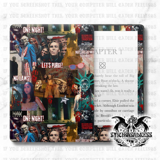 Purge Horror Collage Cute eReader