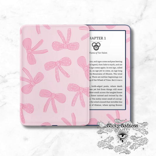 Pink Bows Coquette Pattern