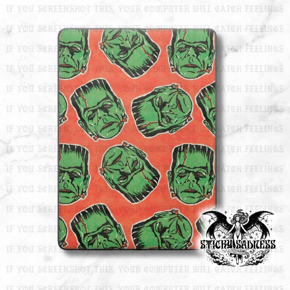 Red Frankenstein's Monster Spooky