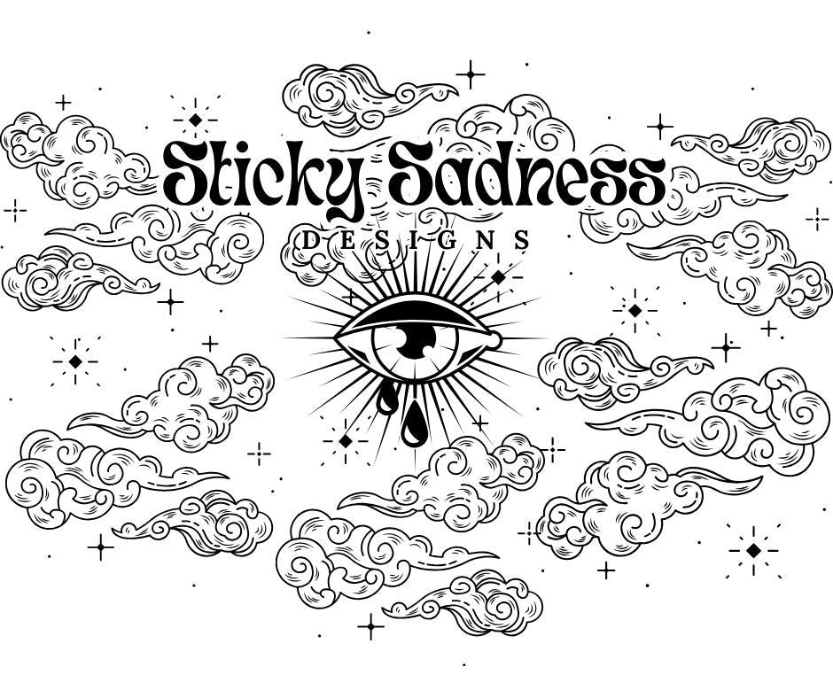 Feeling Berry Good Cute Retro Cartoon Mental Health Affirmation Sticker, Gift for Friend,  Sticker for Kindle Laptop Water Bottle