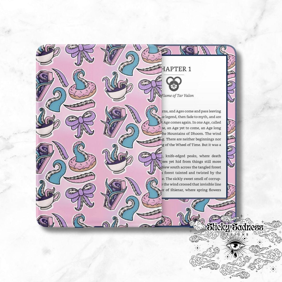 Pink Tentacles Spooky