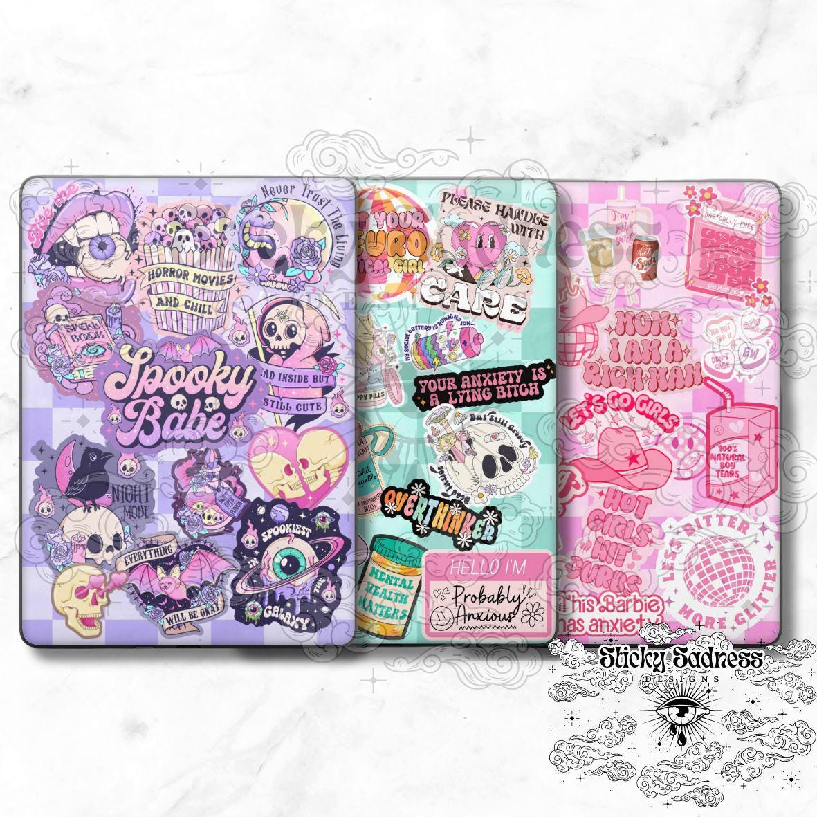 Sticker Bomb eReader Tablet Insert