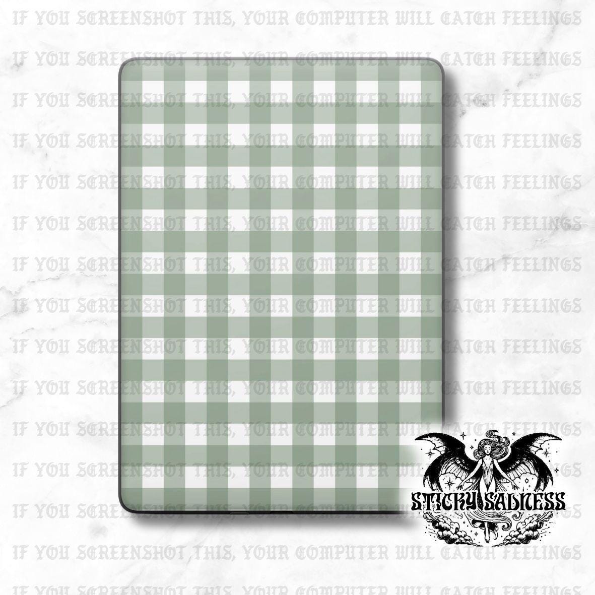 Forest Gingham Checker