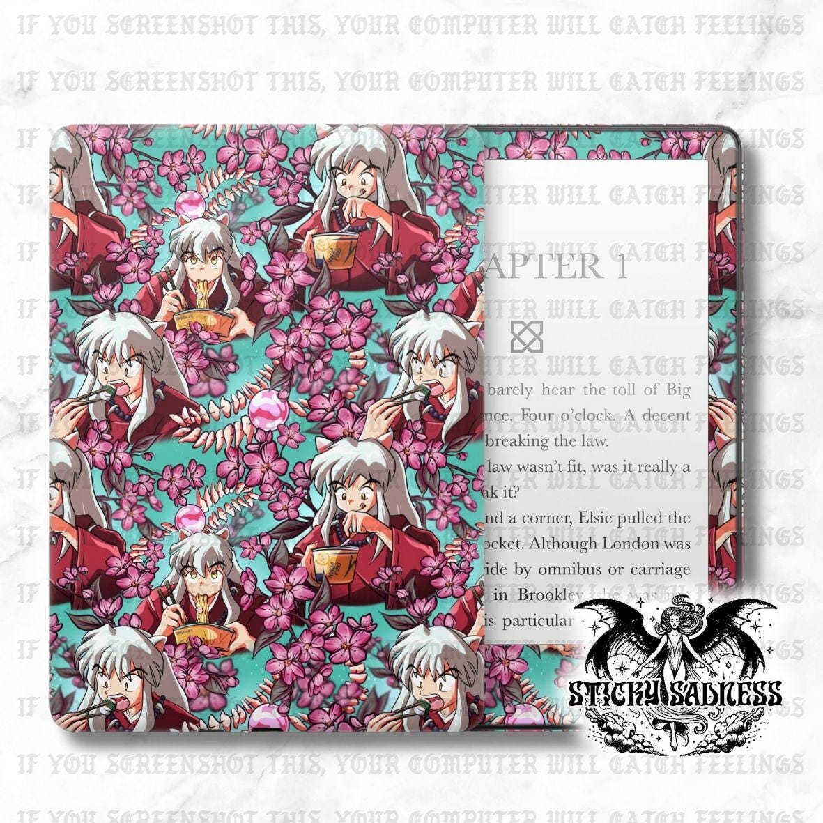 Teal Dog Chow Cute eReader