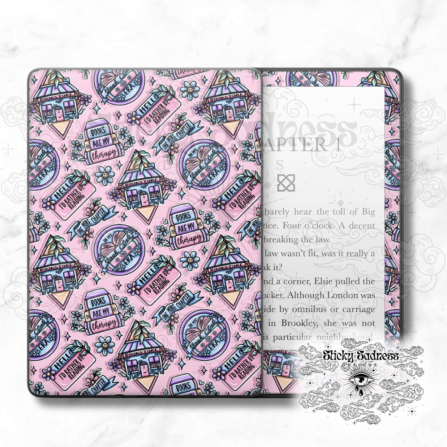 Bookish Tattoo Flash