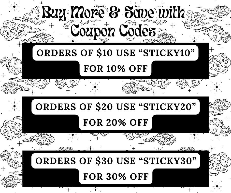 All Seeing Hand Gothic Witchy Waterproof Vinyl Sticker, Girly Gift for Friend, Funny Sticker for Kindle Laptop Water Bottle Journal