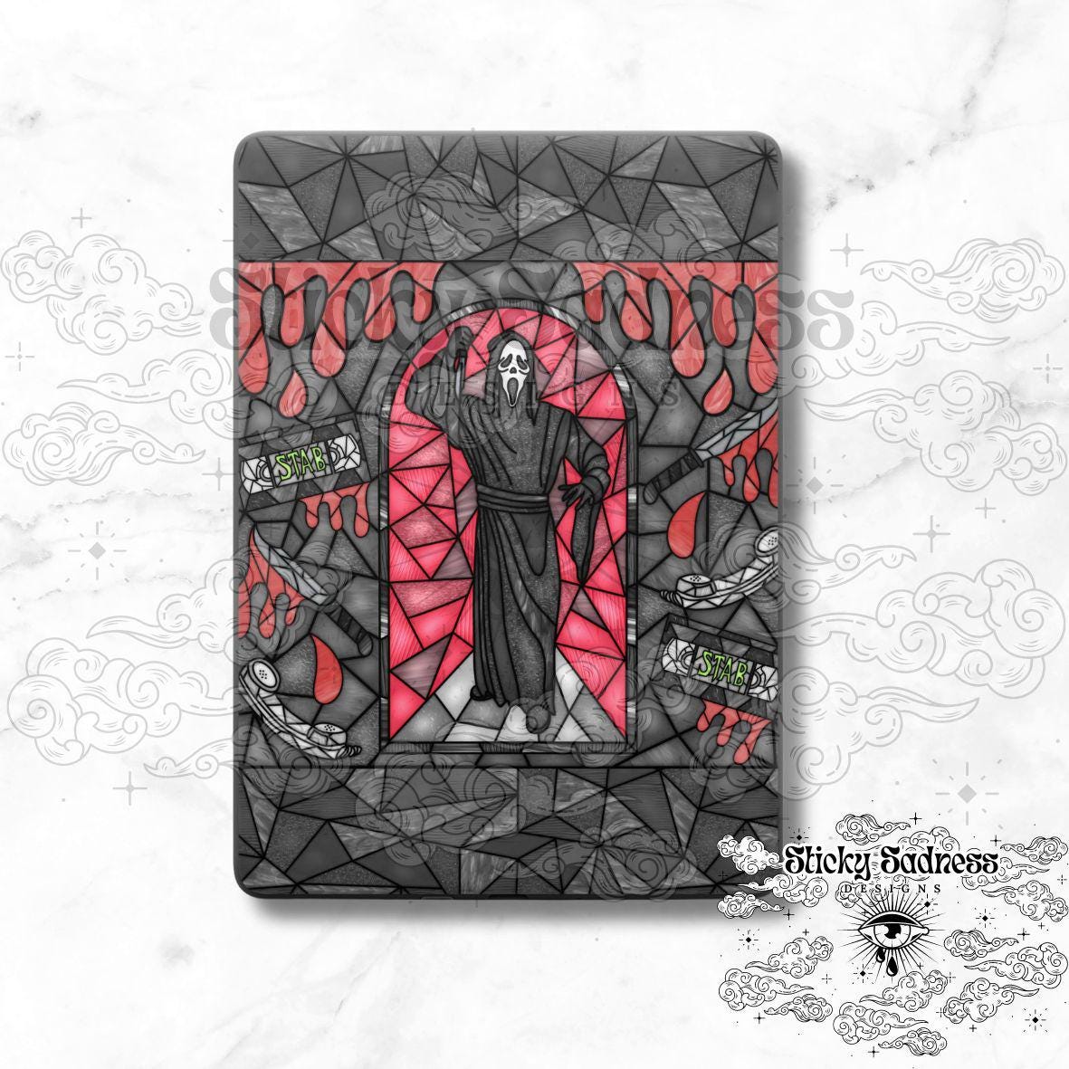 Ghostie Guy Spooky eReader Tablet Insert