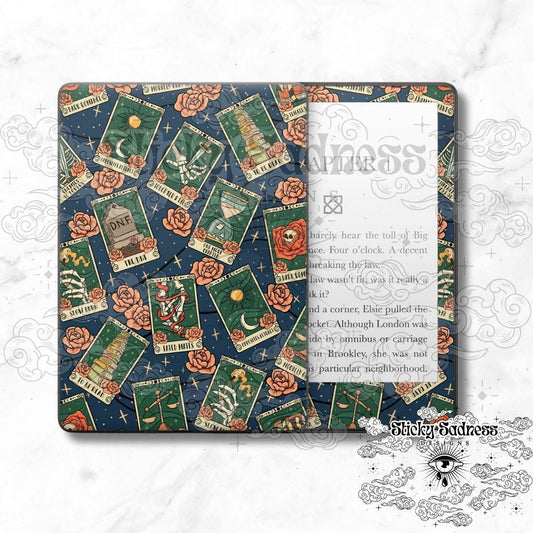 Navy Tarot Card Bookish Tropes