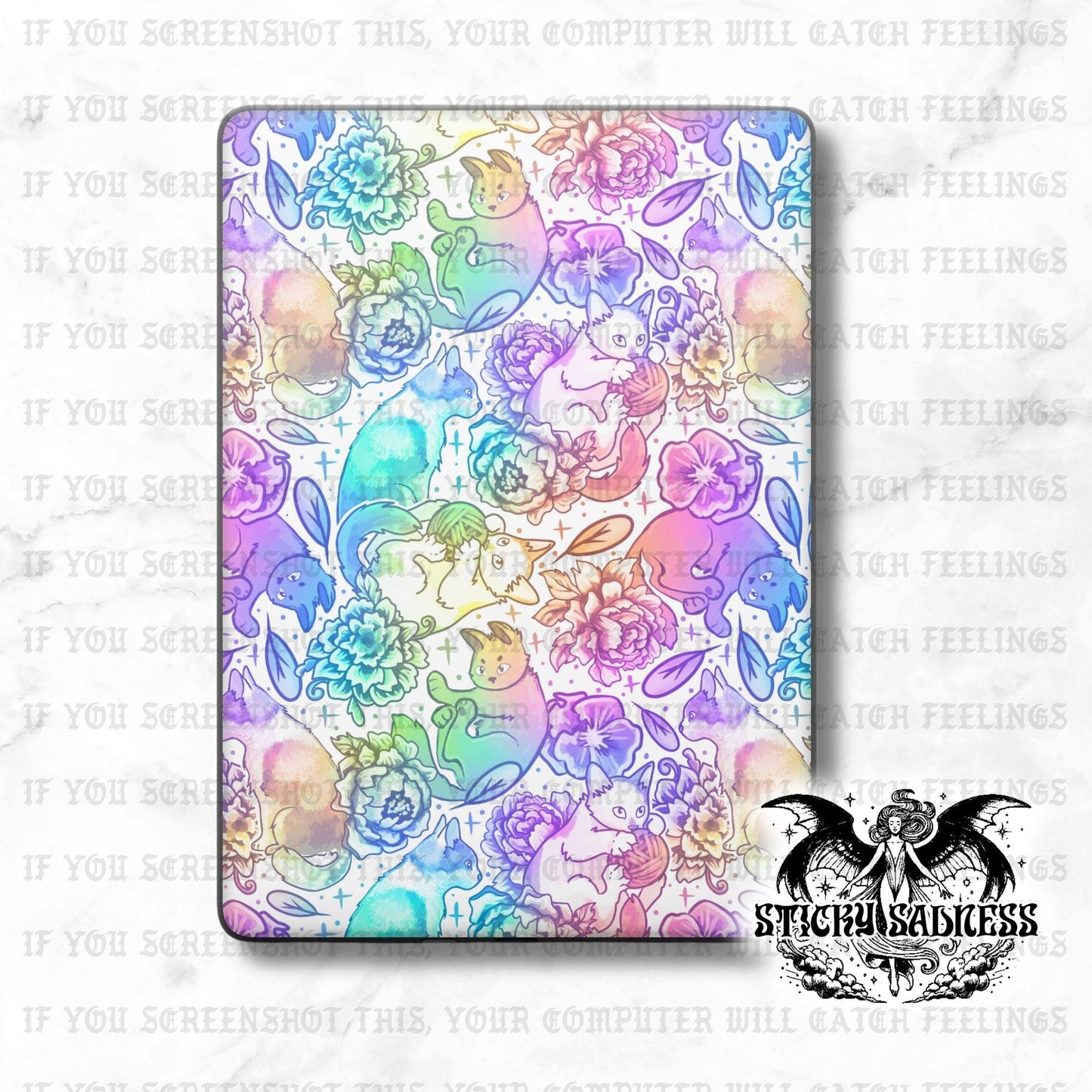 Rainbow Cats Porcelain Alt