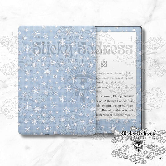 Snowflakes Blue Christmas