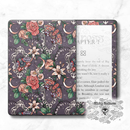 Purple Framed Floral Gardens