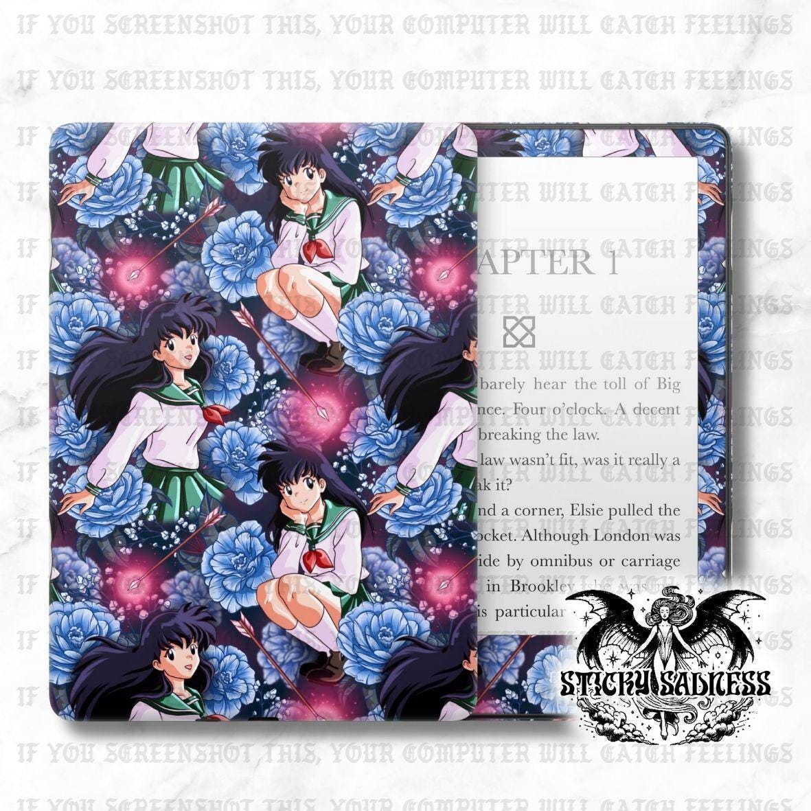 Blue Jewel Keeper Cute eReader